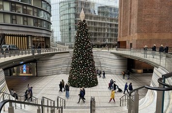 Battersea Power Station Christmas Tree